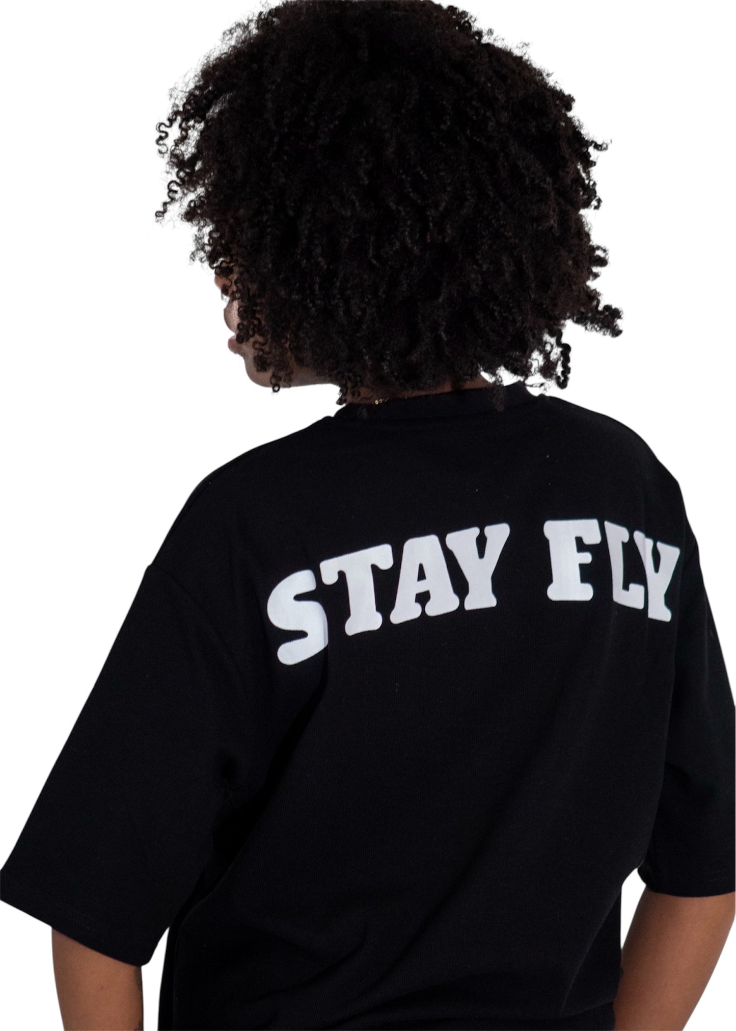 Stay Fly Waffle Knit | Black / White