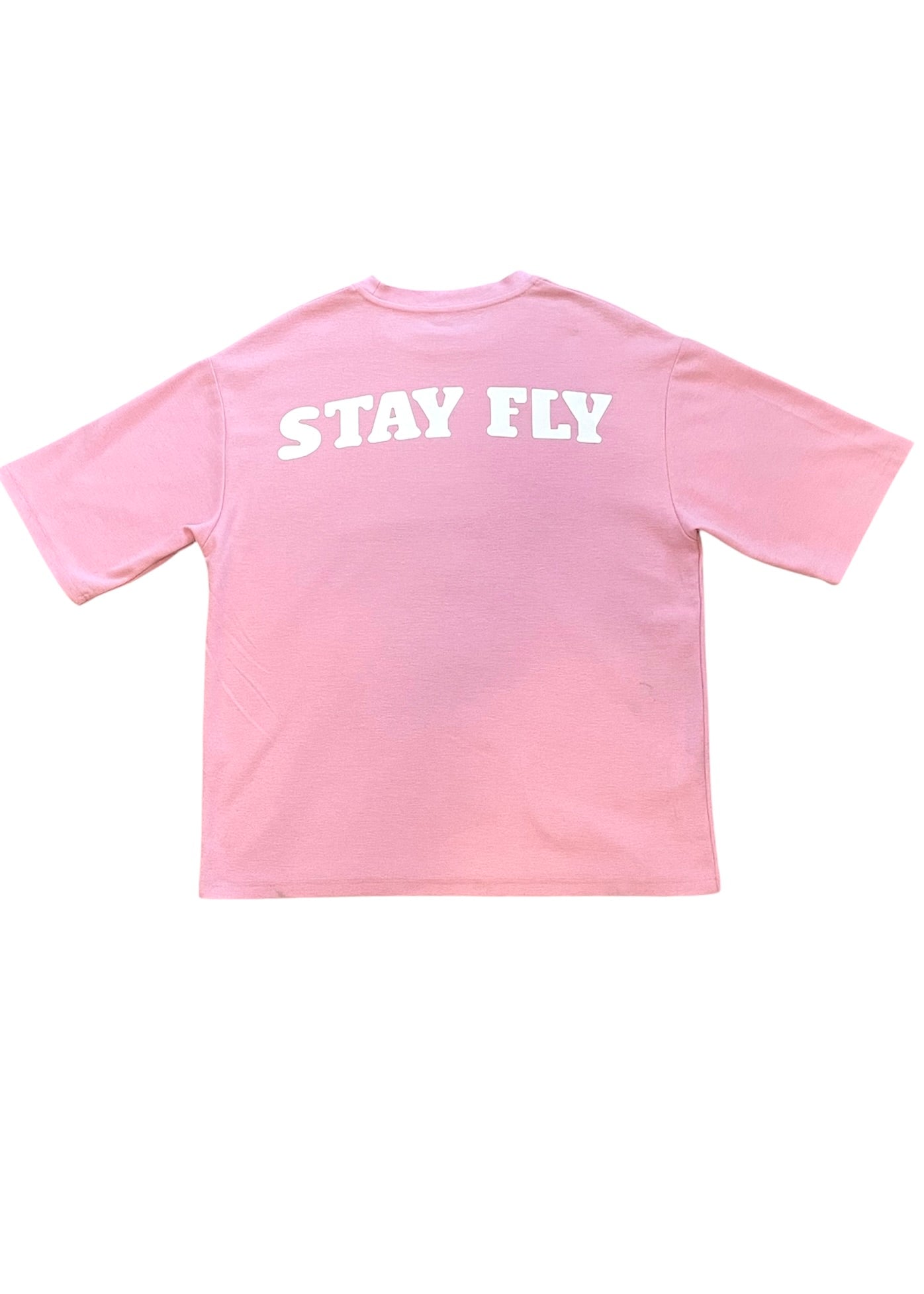 Stay Fly Waffle Knit | Pink / White