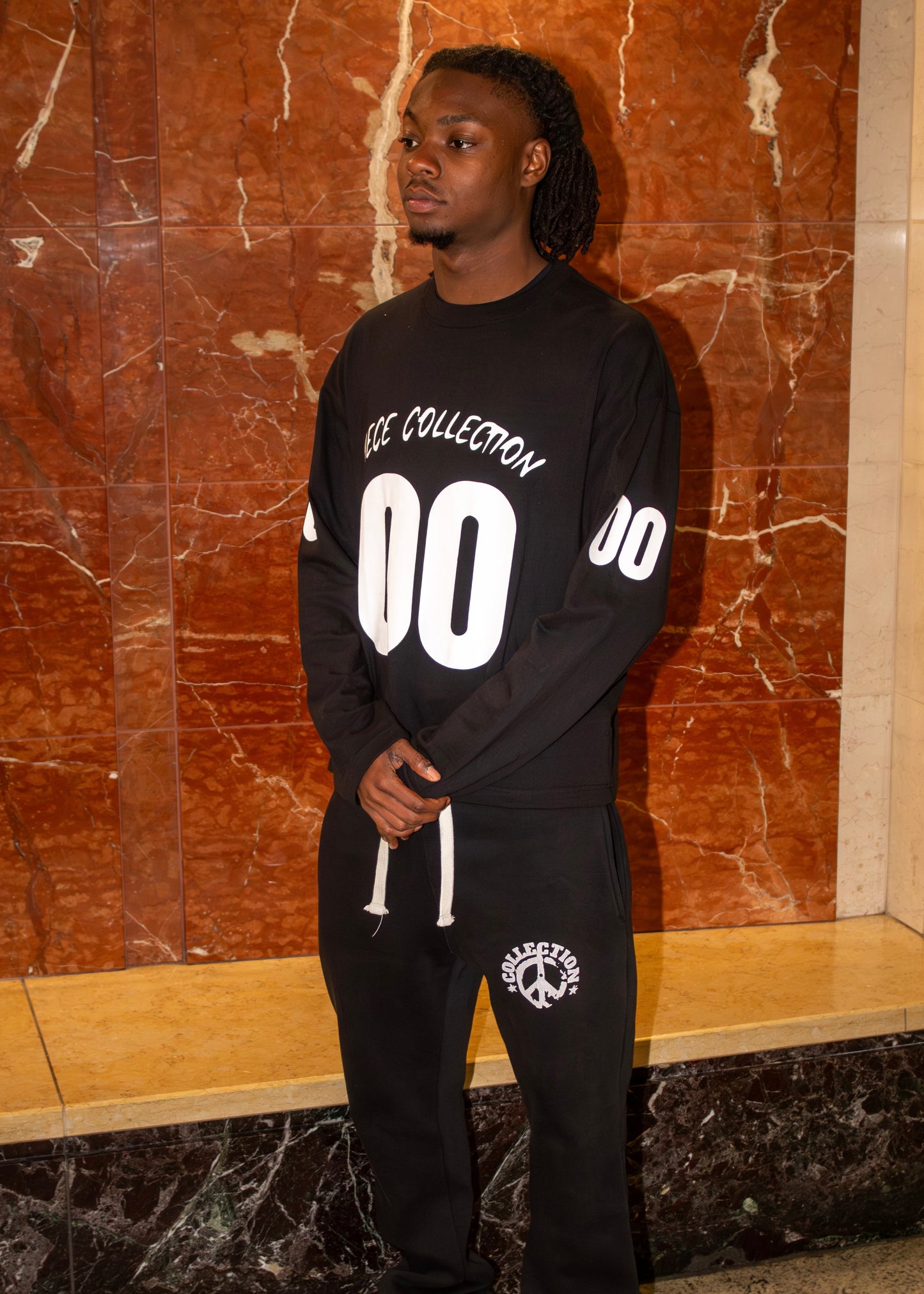 00 Longsleeve Jersey | Black / White